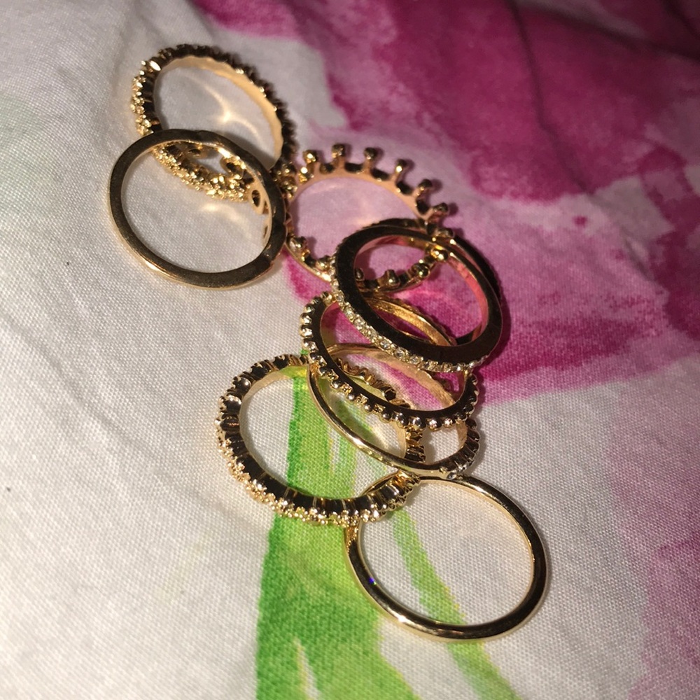 Forever 21 stackable rings